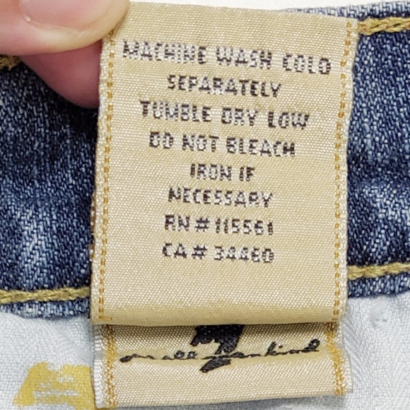 7 for all mankind | bootcut mid-rise denim jeans - Picture 5 of 7